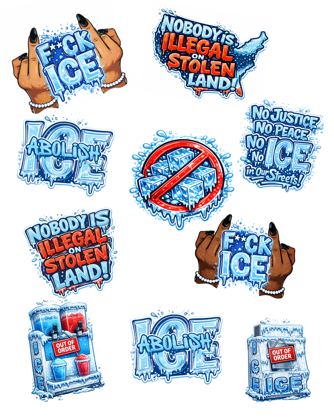 ICY Sticker Pack